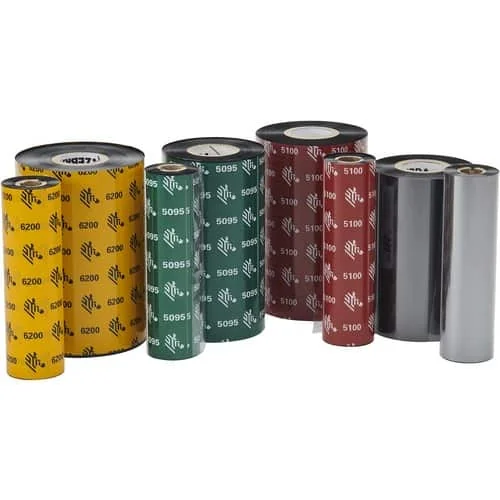 RIBBON 5100 RESIN 110MM 450 METERS C-25MM BOX OF 6 - 05100BK11045